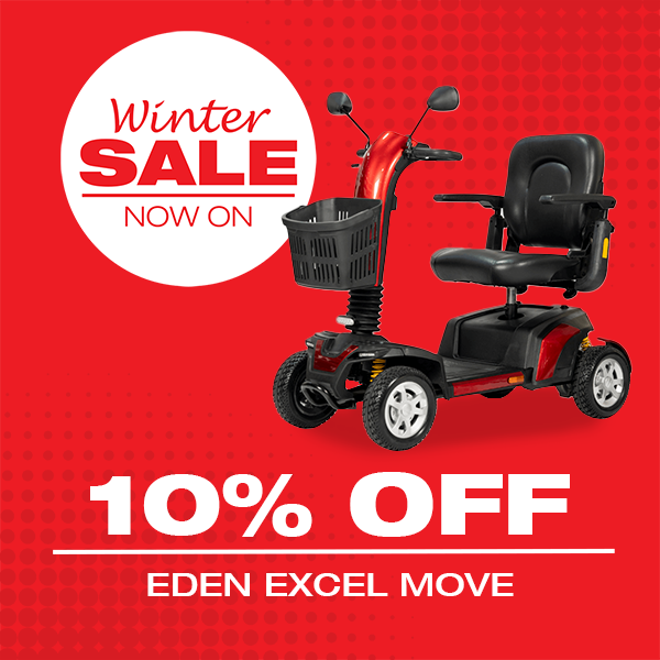 The Eden Excel Move 6MPH Mobility Scooter