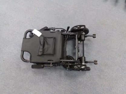 Folded View Reconditioned Black Powerchair Barnsley (Derby)