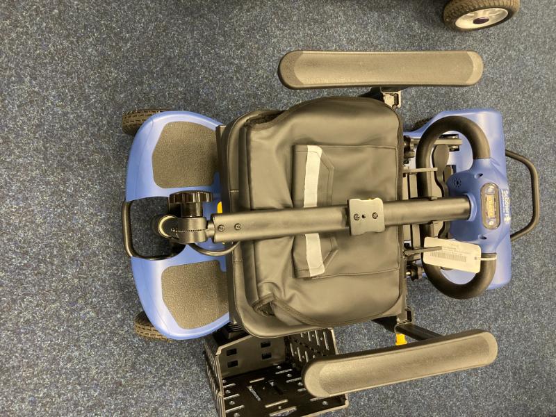 Folded view Reconditioned Blue Scooter Barnsley (Scooterpac)