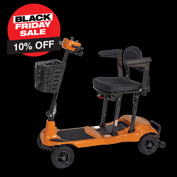 The Eden Genie Ultralight Mobility Scooter - The Lightest Complete Scooter in the World