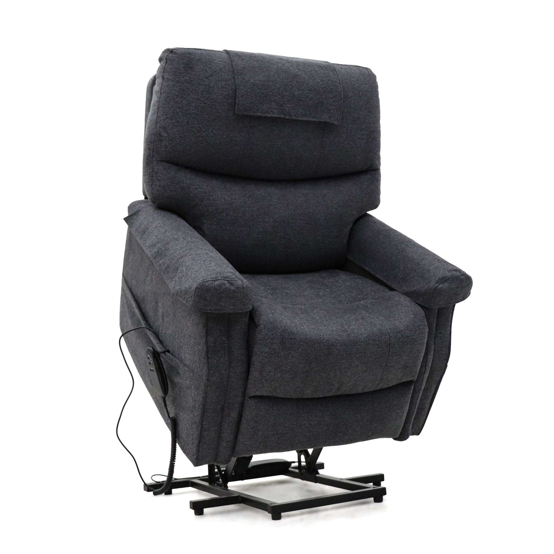 The Hamdon Rise & Recliner Chair | Dual Motor | Heat & Massage