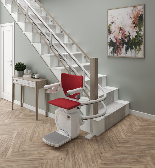 Eden Curvemaster Duo - Curved Stairlift