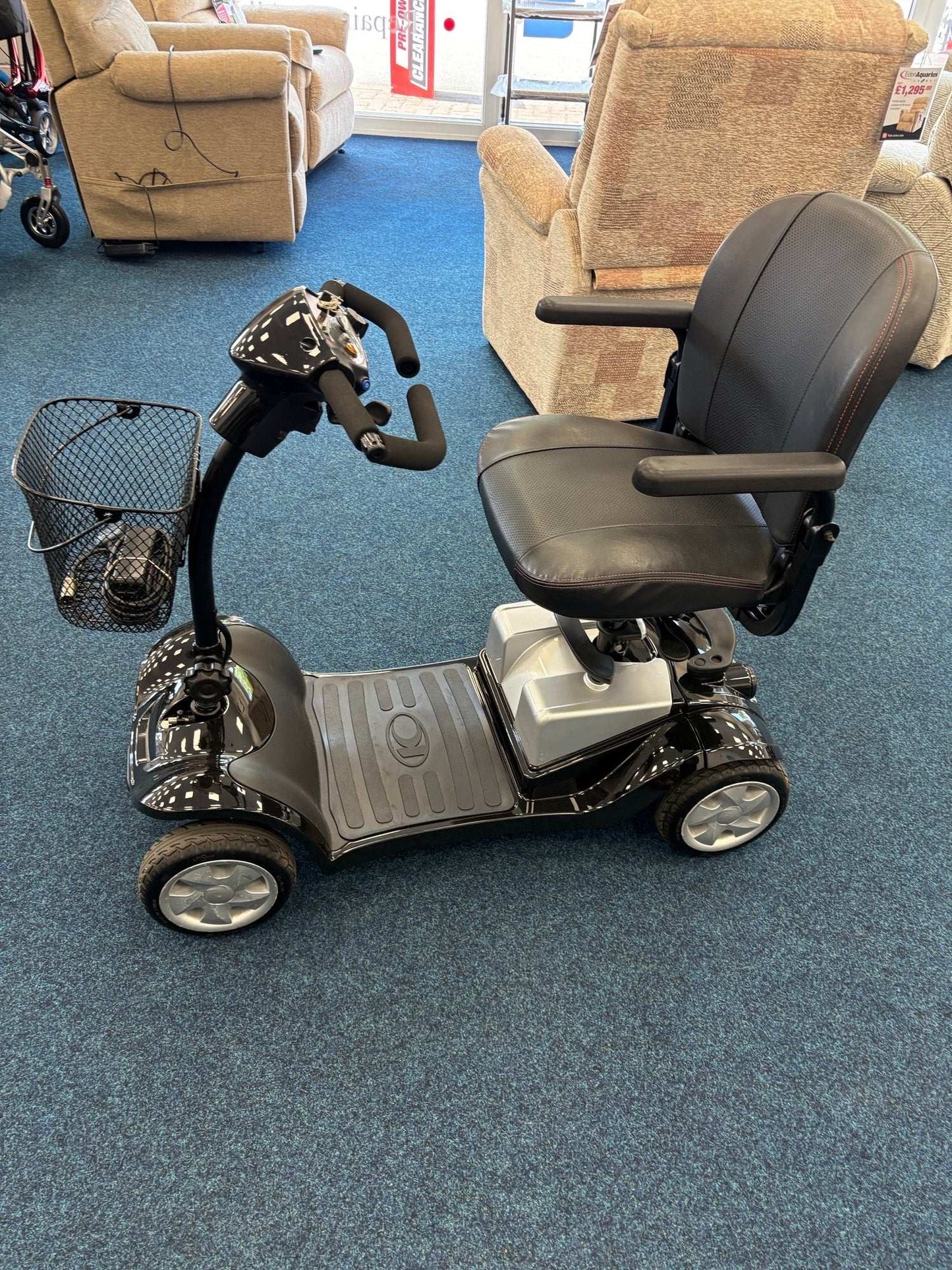 Kymco Mini Comfort Scooter in Black