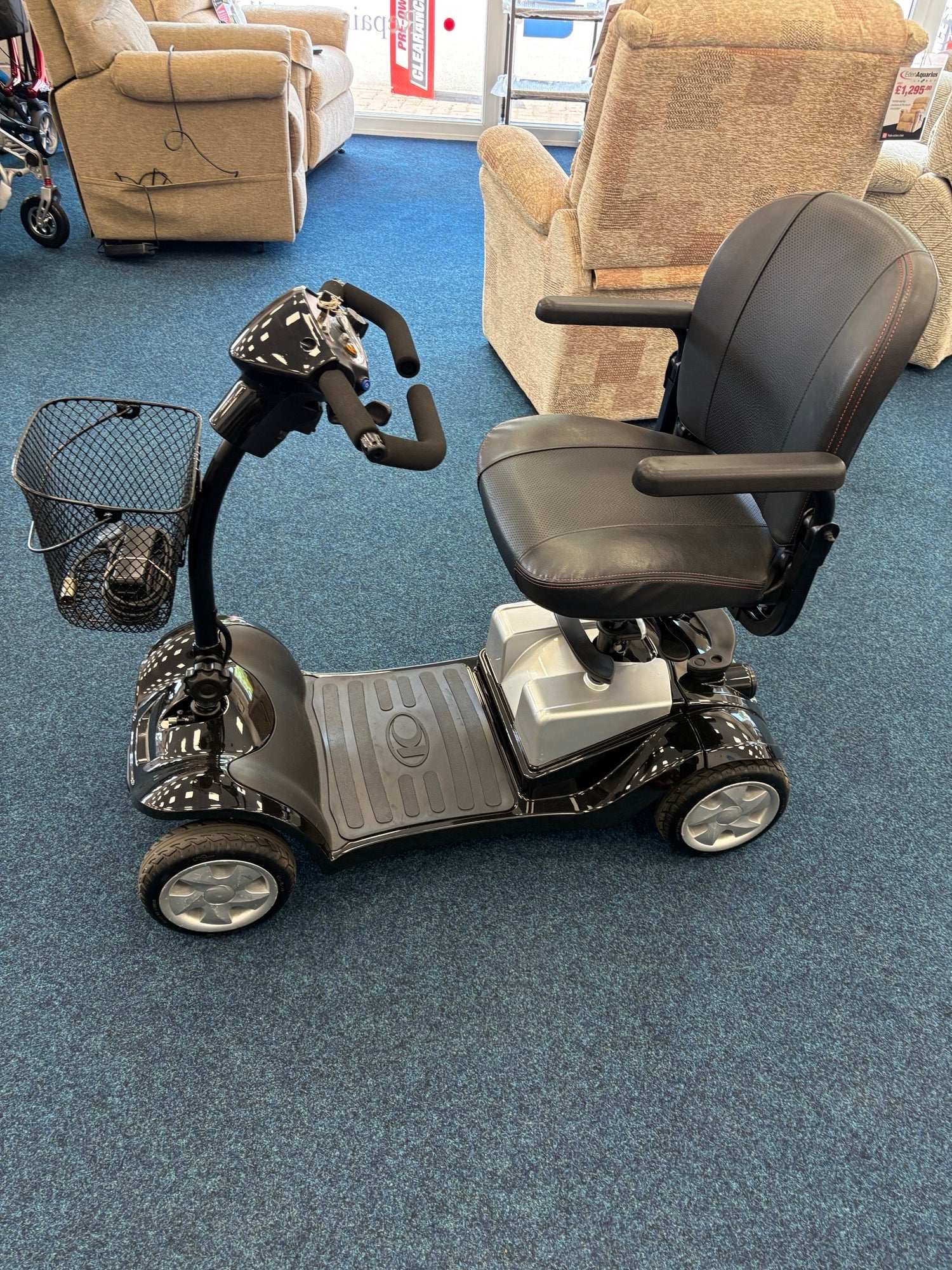 Kymco Mini Comfort Scooter in Black