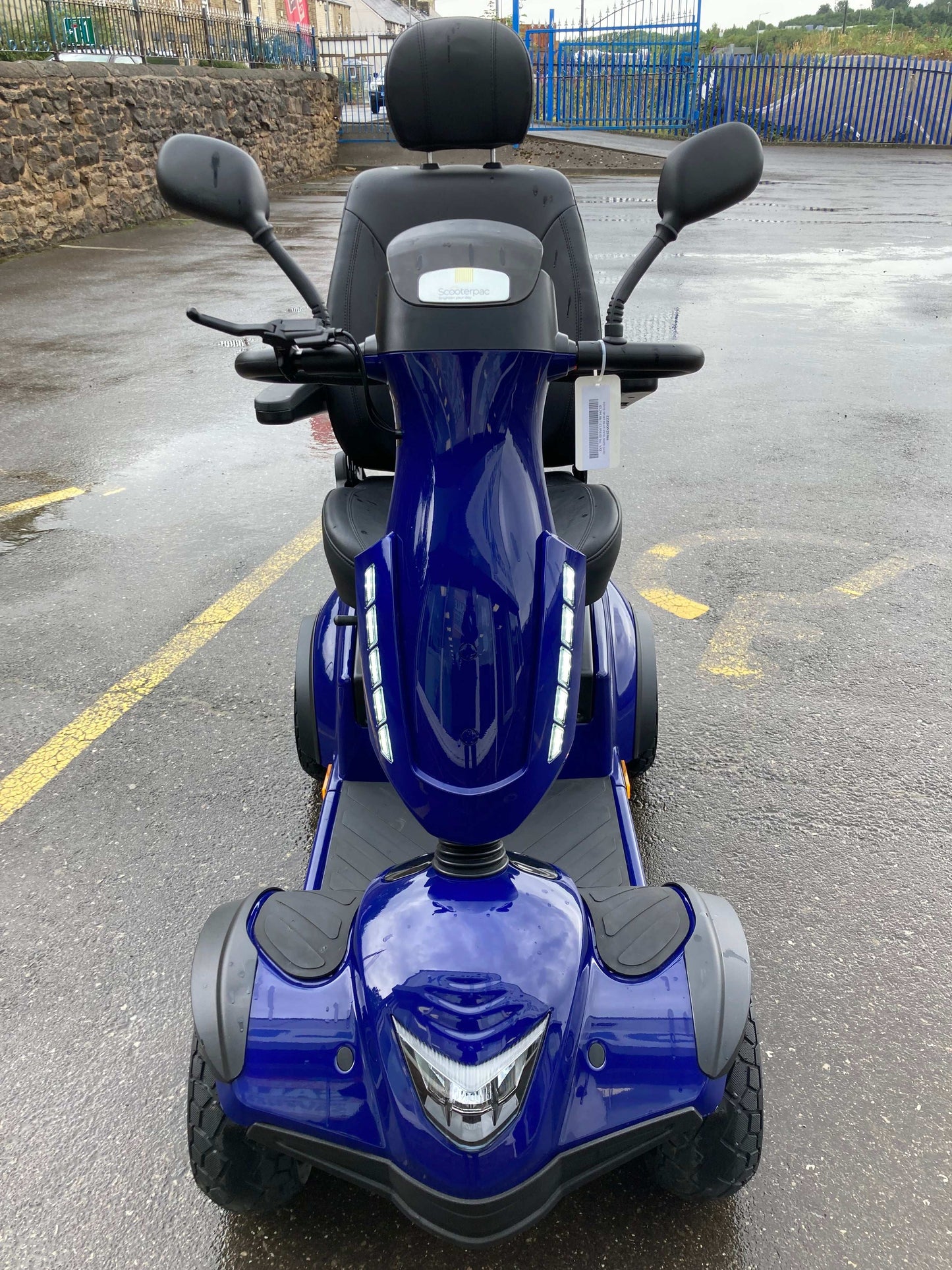 
Scooterpac Ignite Blue Mobility Scooter