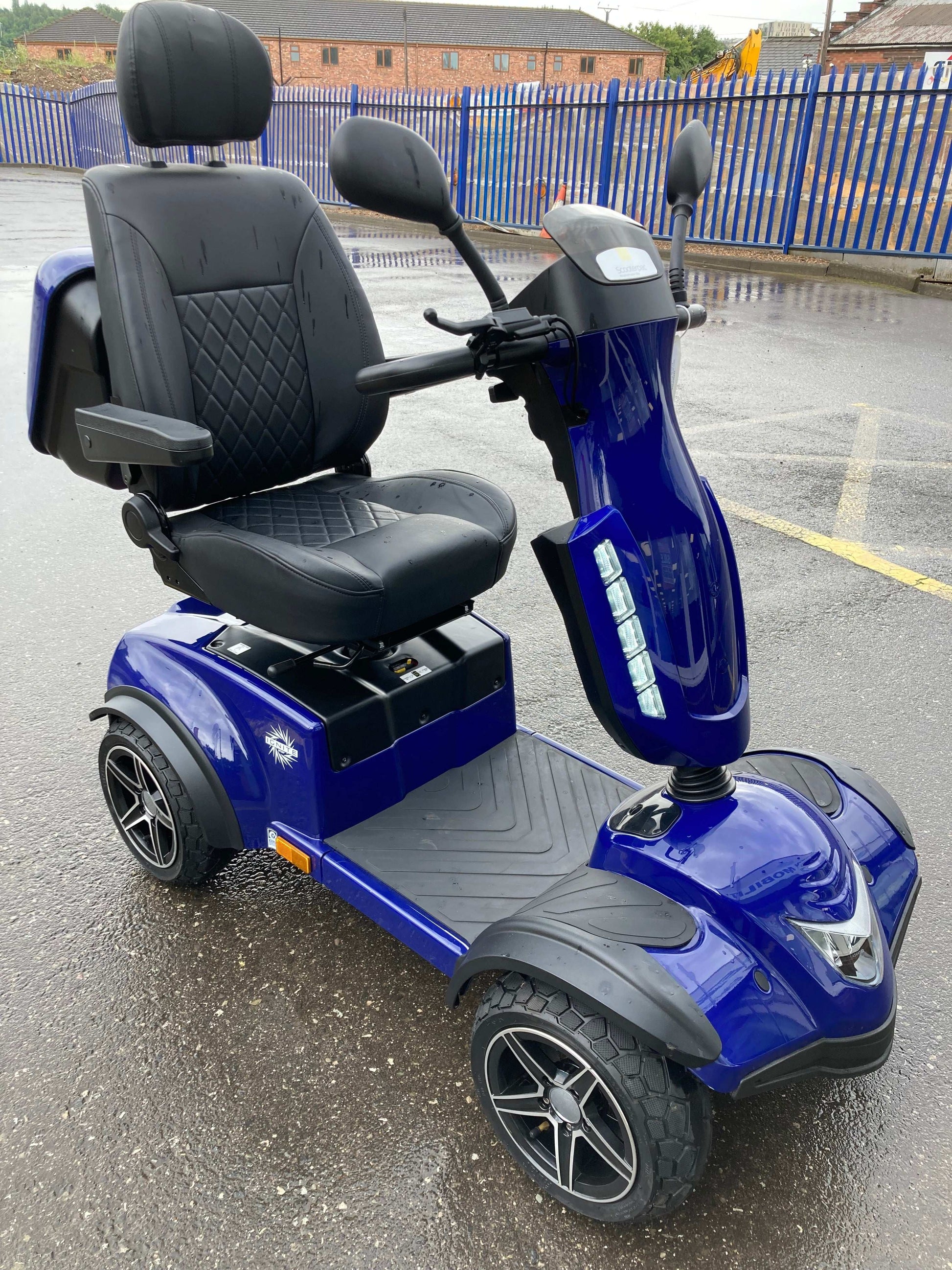 
Scooterpac Ignite Blue Mobility Scooter