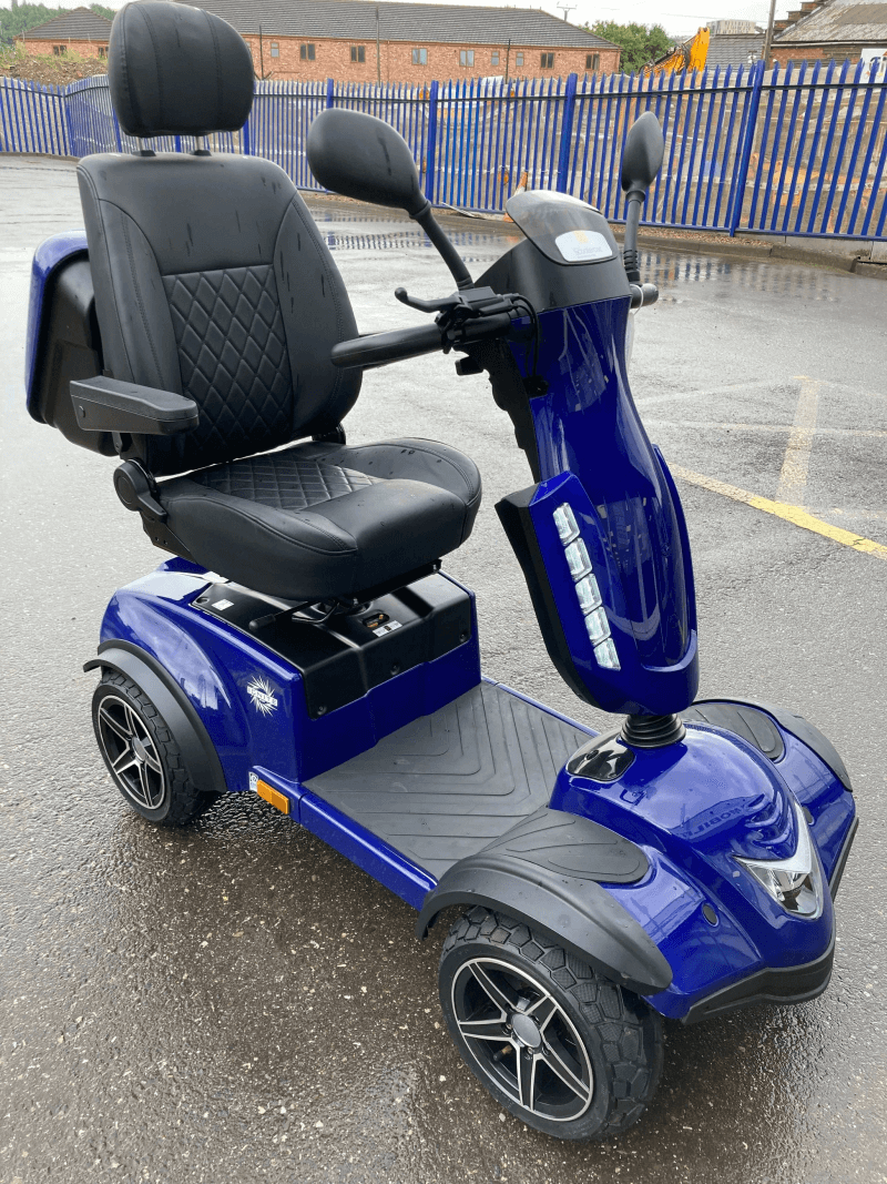 
Scooterpac Ignite Blue Mobility Scooter