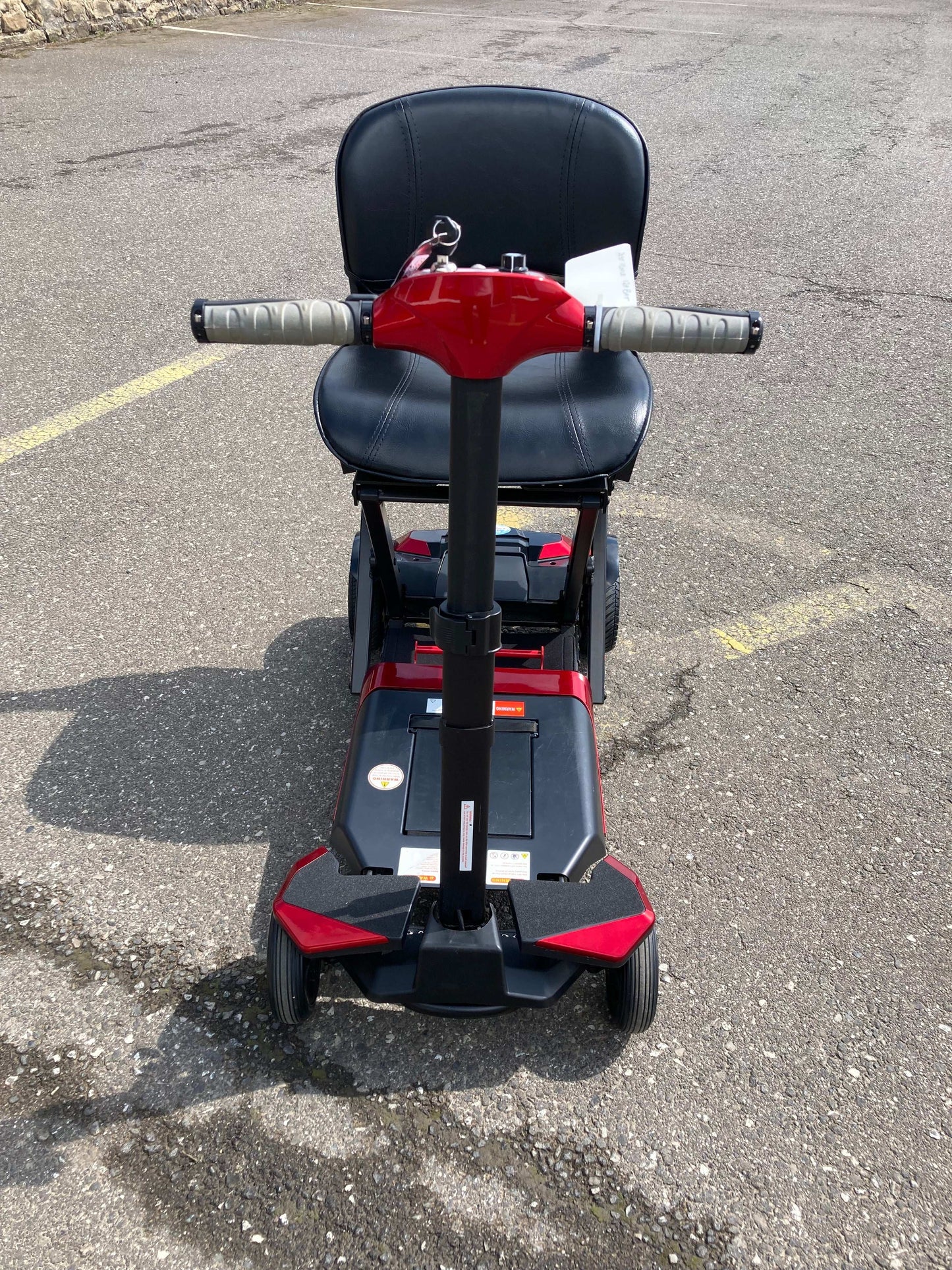 Solax Red mobility scooter