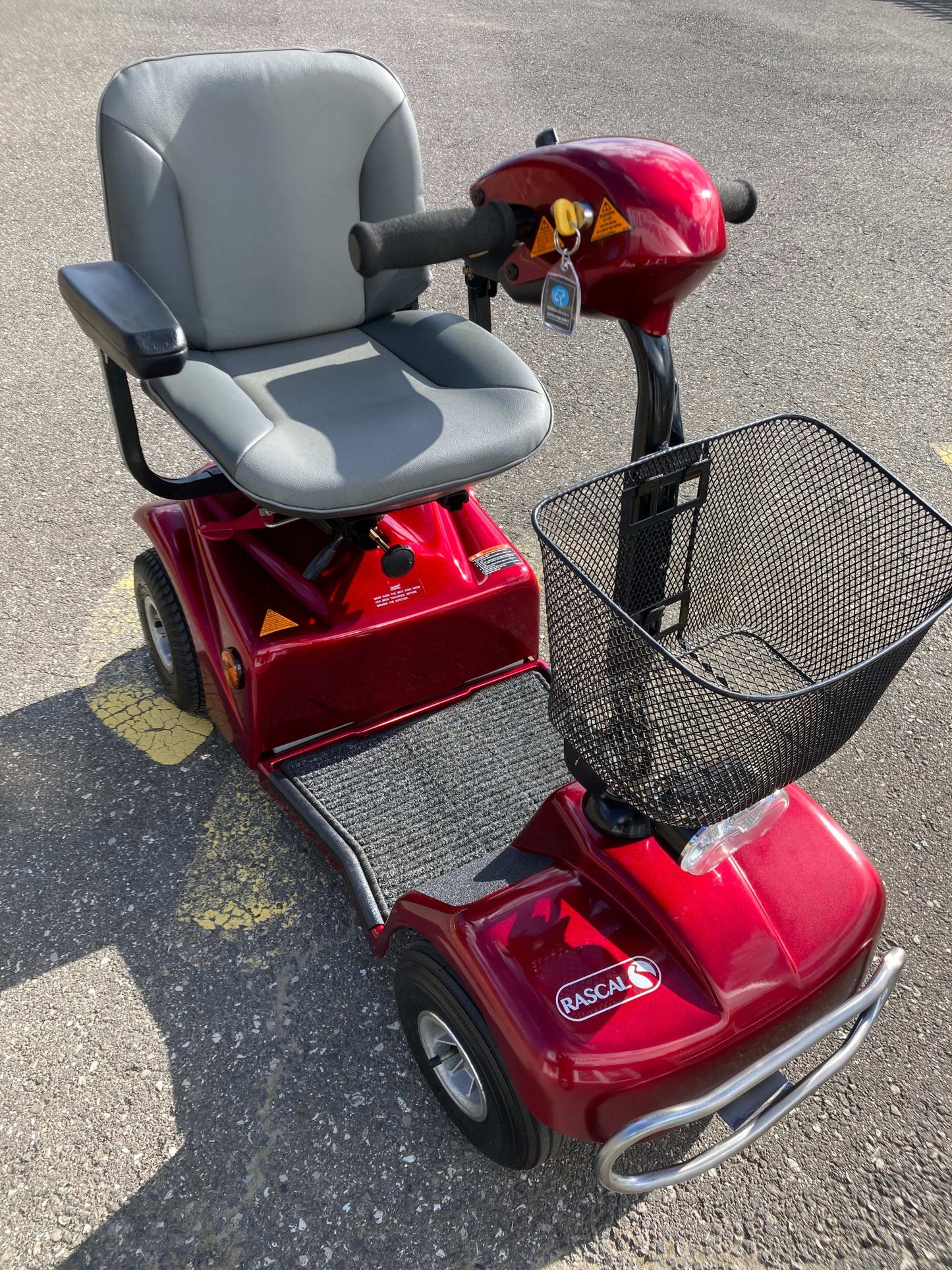 Rascal 388 S - Red | Barnsley - Eden Mobility
