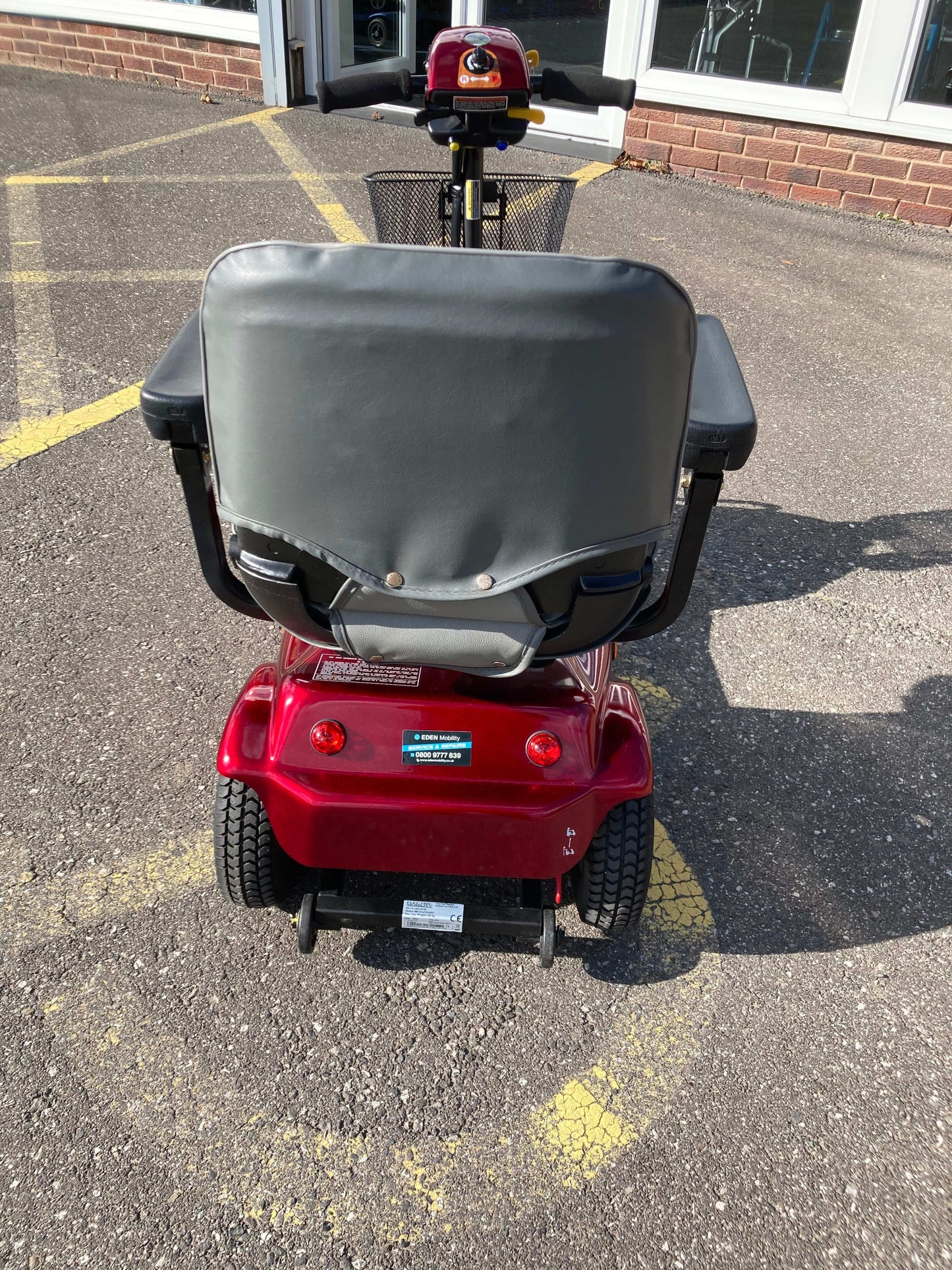 Rascal 388 S - Red | Barnsley - Eden Mobility