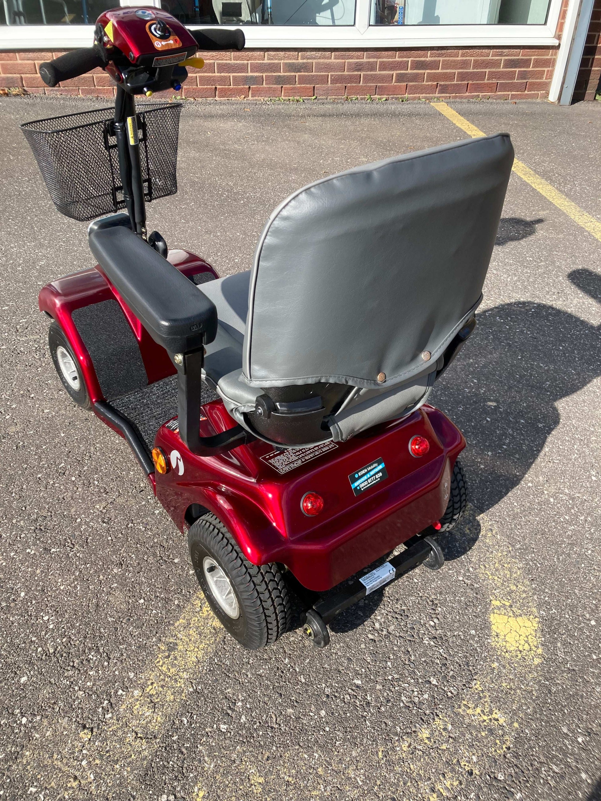 Rascal 388 S - Red | Barnsley - Eden Mobility