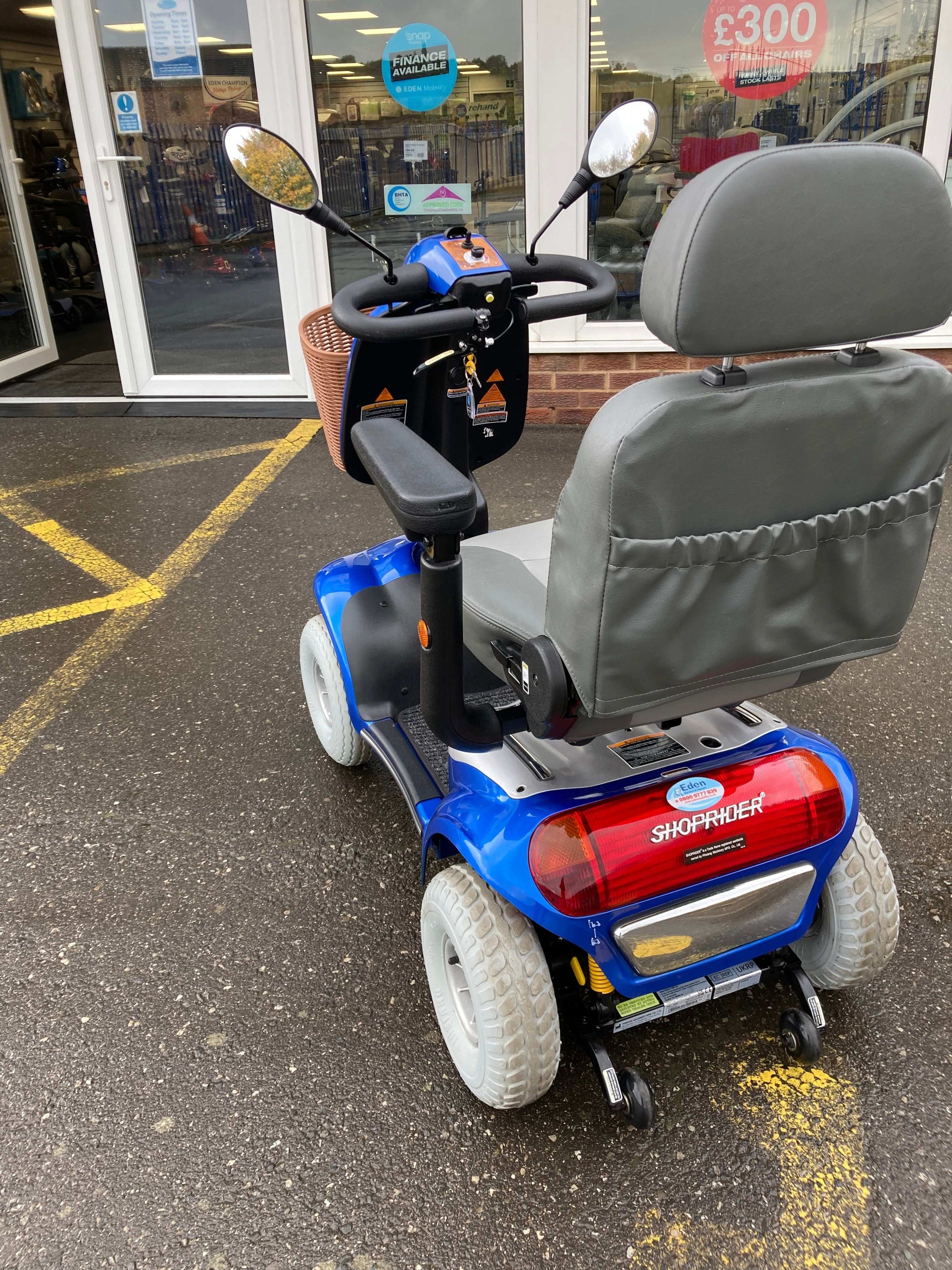 Roma Shoprider Cadiz - Blue | Barnsley