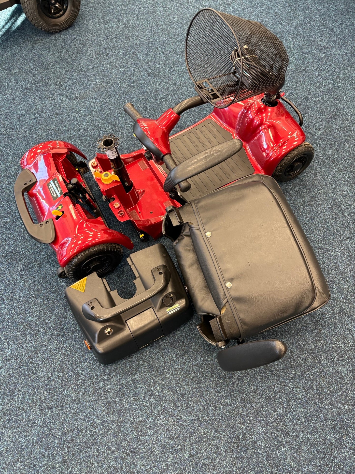 Drive Auto Fold - Red | Sheffield - Eden Mobility