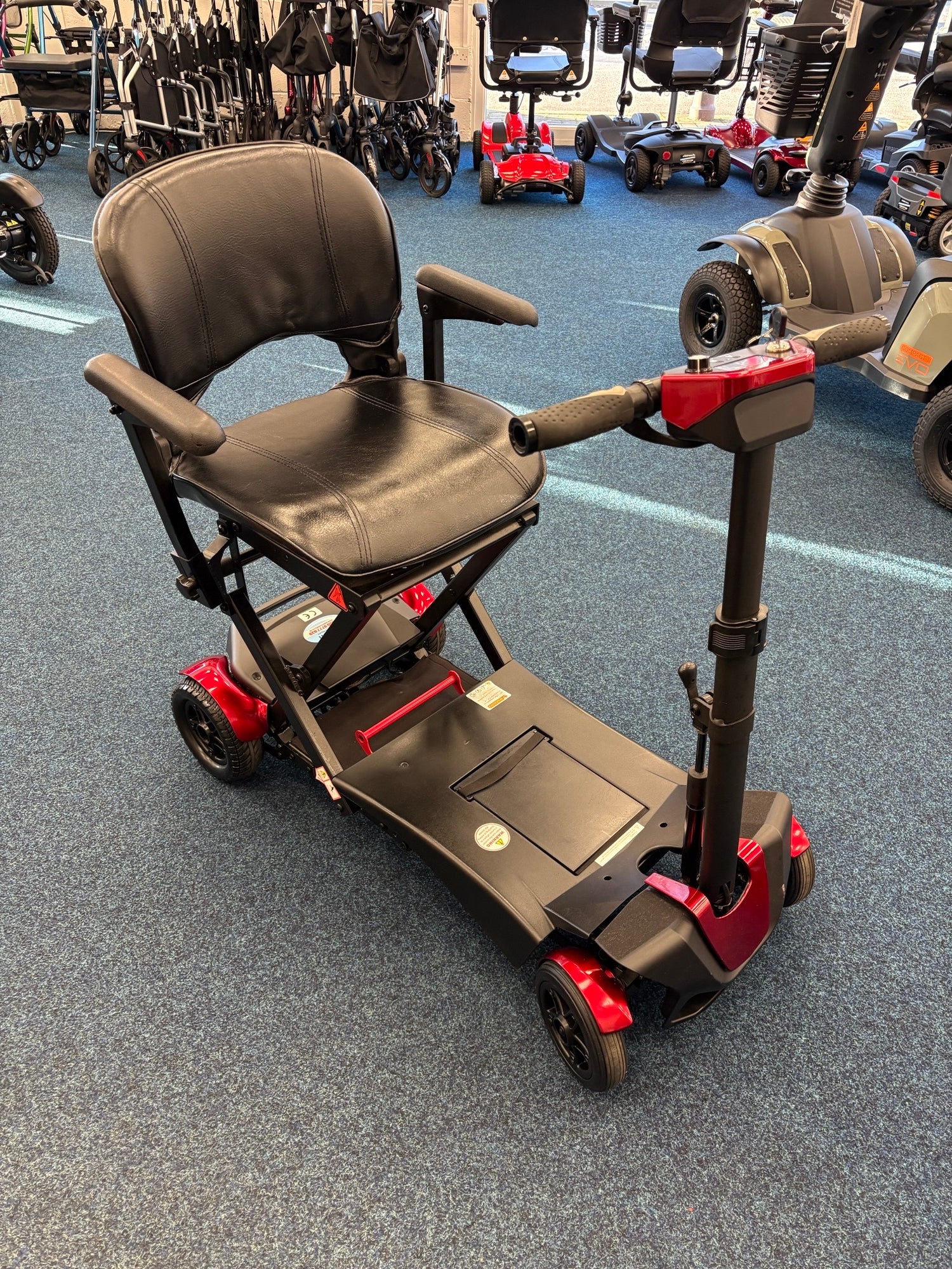 Drive Auto Fold - Red | Sheffield - Eden Mobility