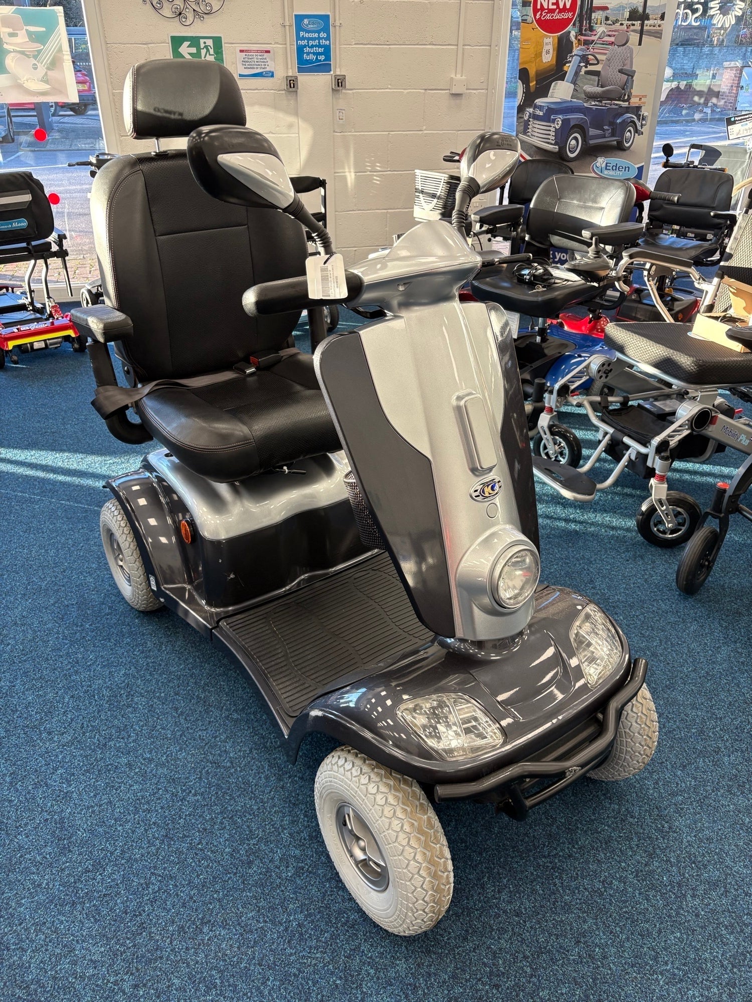 Kymco Maxi XLS - Grey | Sheffied - Eden Mobility