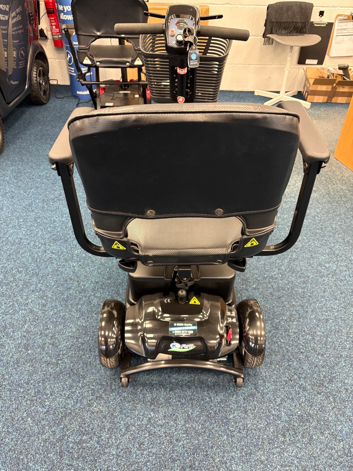 Kymco K-Lite Comfort Ali - Black | Sheffield