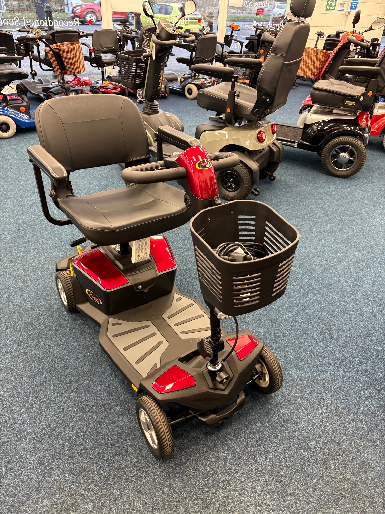 Pride Apex Rapid - Red | Sheffield - Eden Mobility