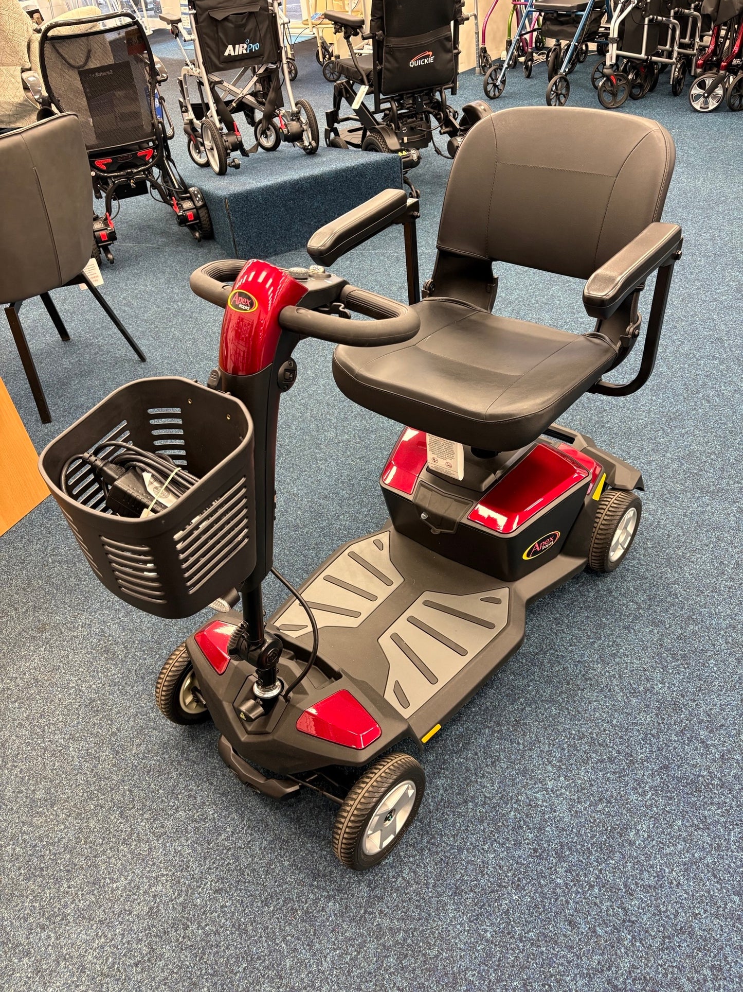 Pride Apex Rapid - Red | Sheffield - Eden Mobility