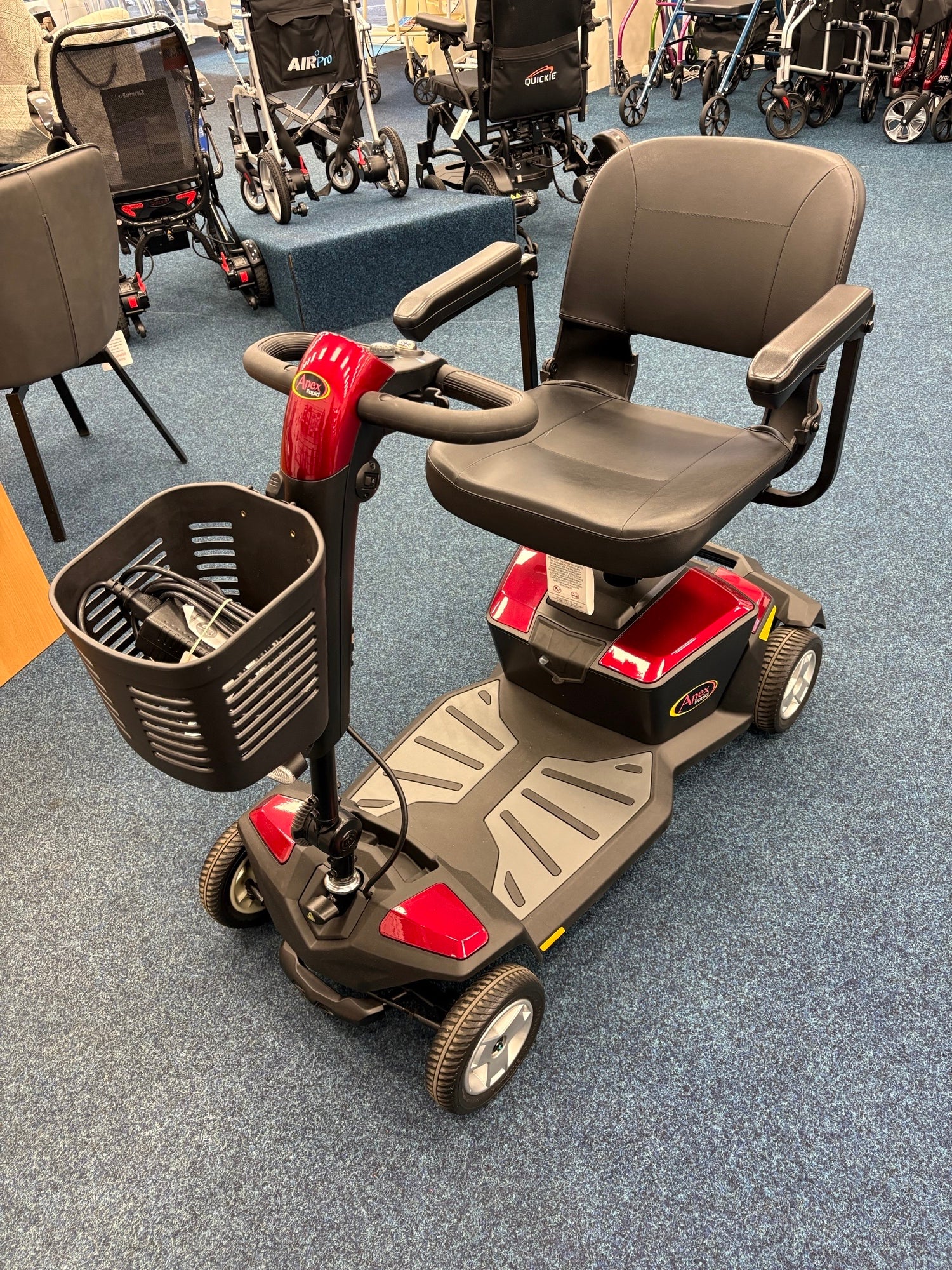 Pride Apex Rapid - Red | Sheffield - Eden Mobility