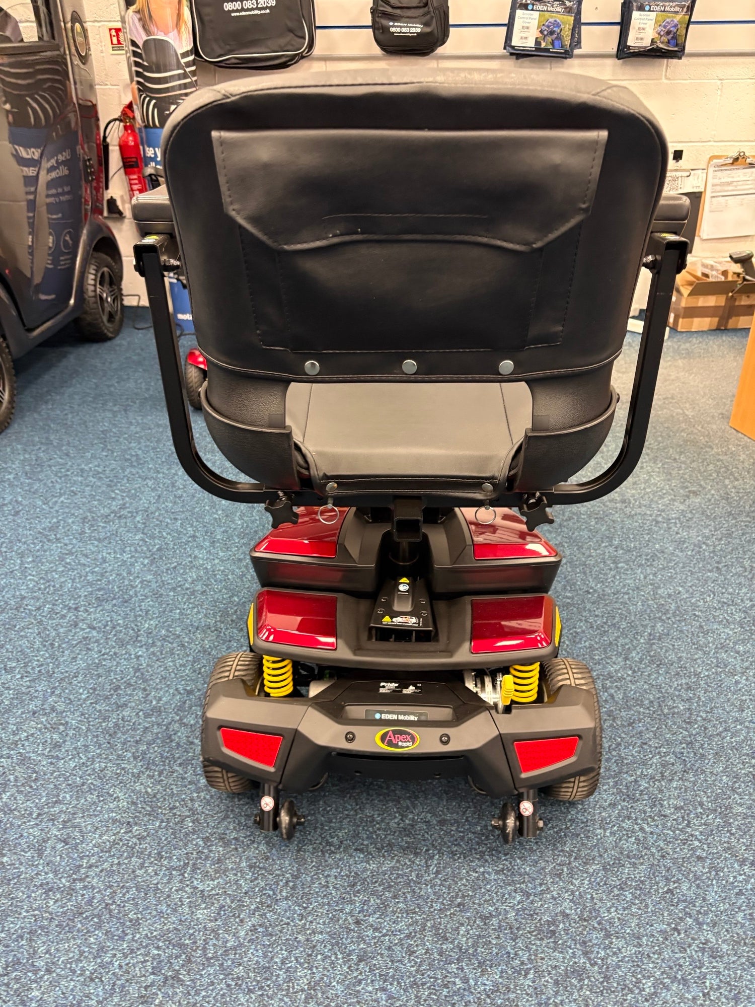 Pride Apex Rapid - Red | Sheffield - Eden Mobility