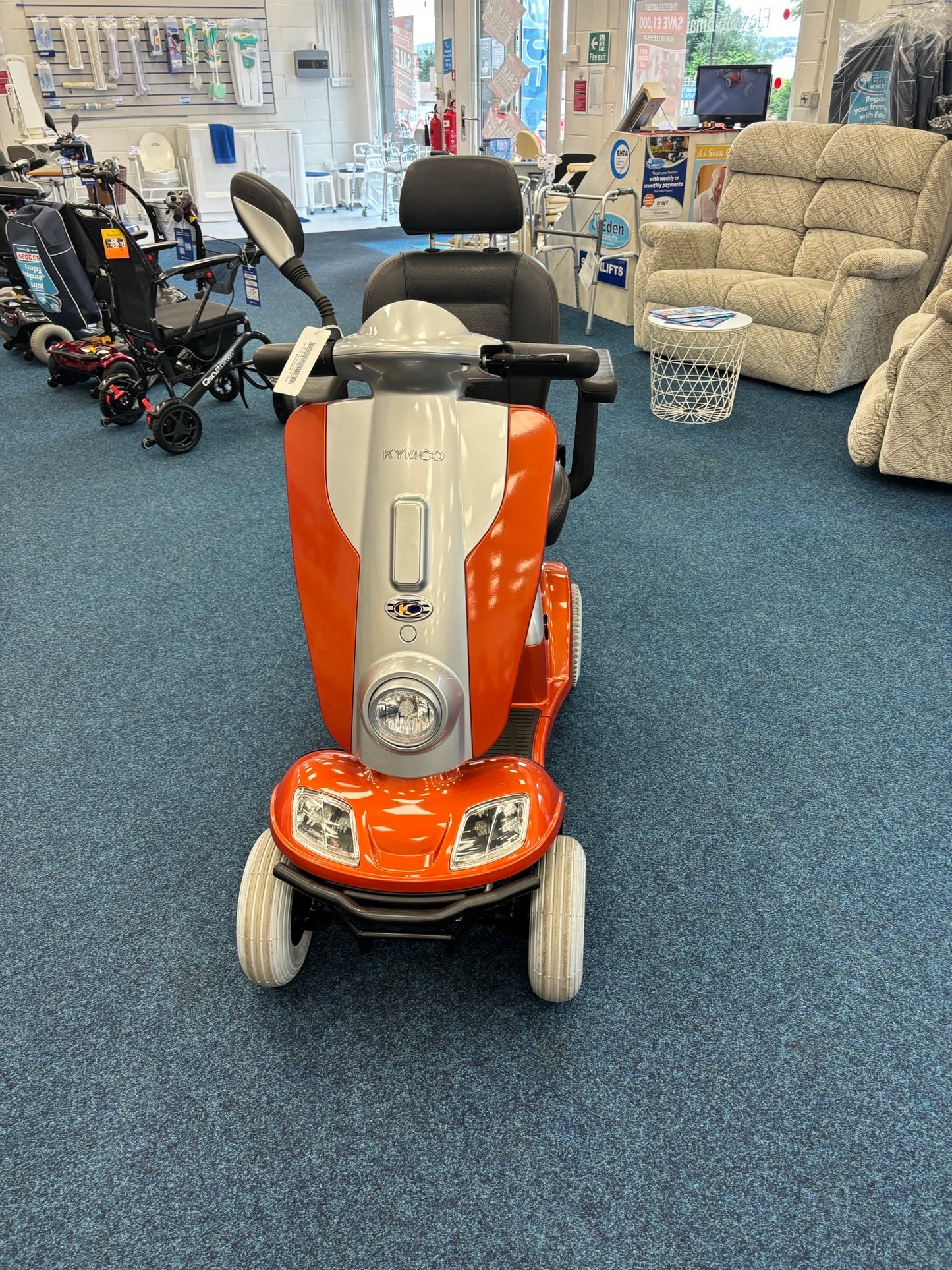 Kymco Midi XLS Orange - Eden Mobility