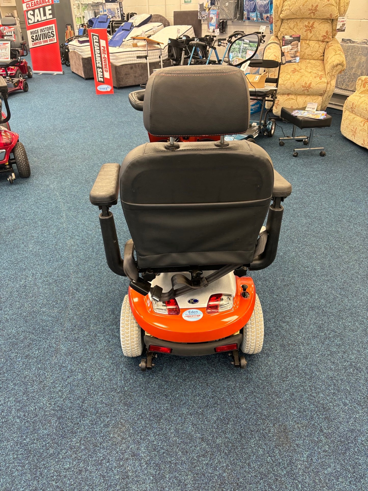 Kymco Midi XLS Orange - Eden Mobility