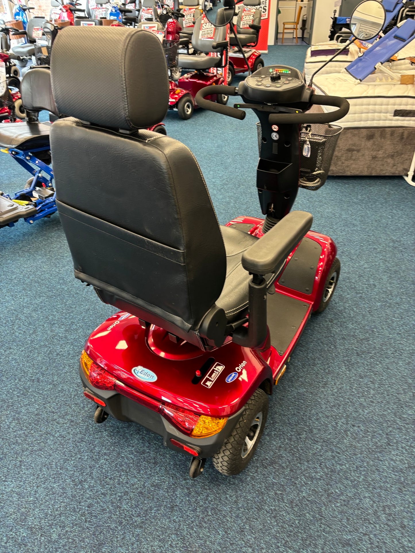 INVACARE ORION RED - Eden Mobility