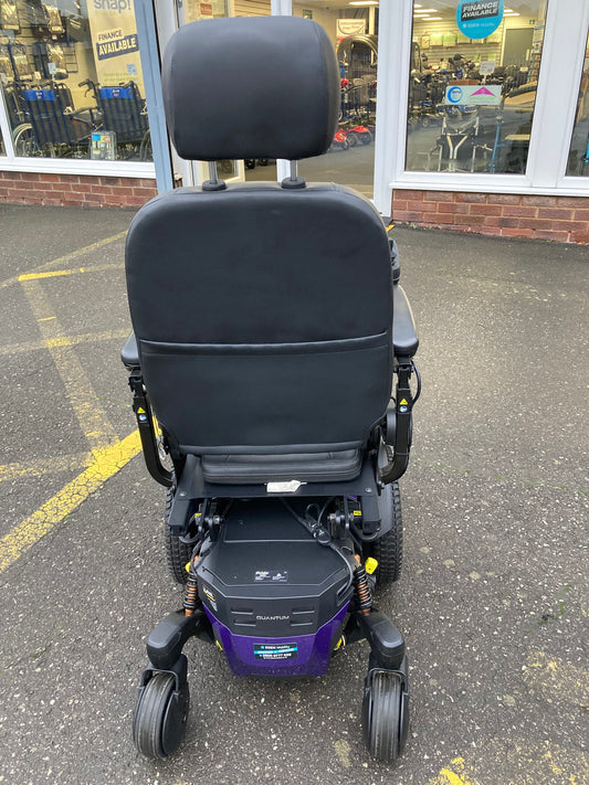 Quantum Edge 3  Rear view (Purple) - Eden Mobility