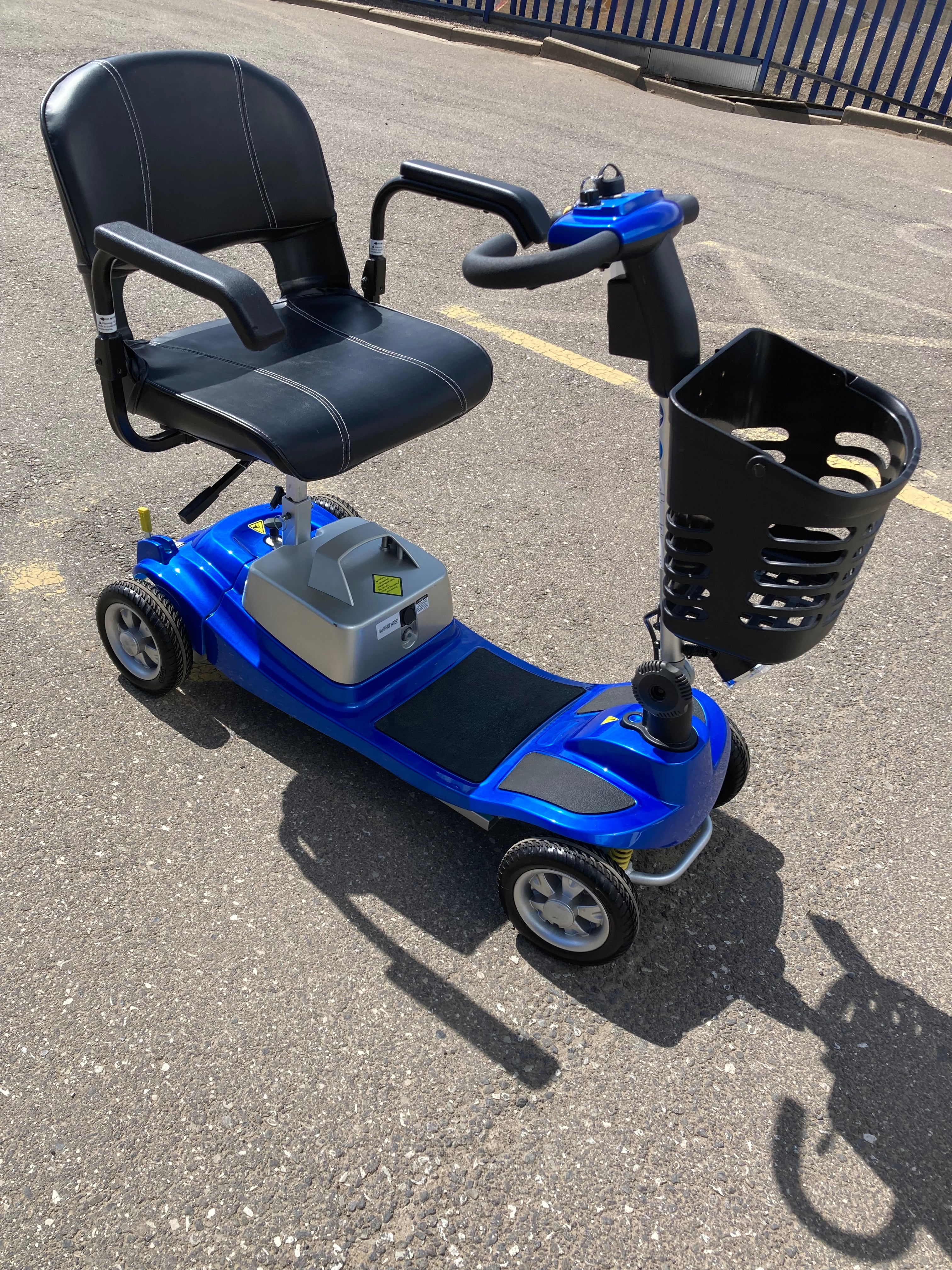 Illusion in Blue | Refurbished mobility scooter Barnsley