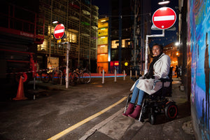 Sunrise Quickie Q100 R powerchair electric wheelchair