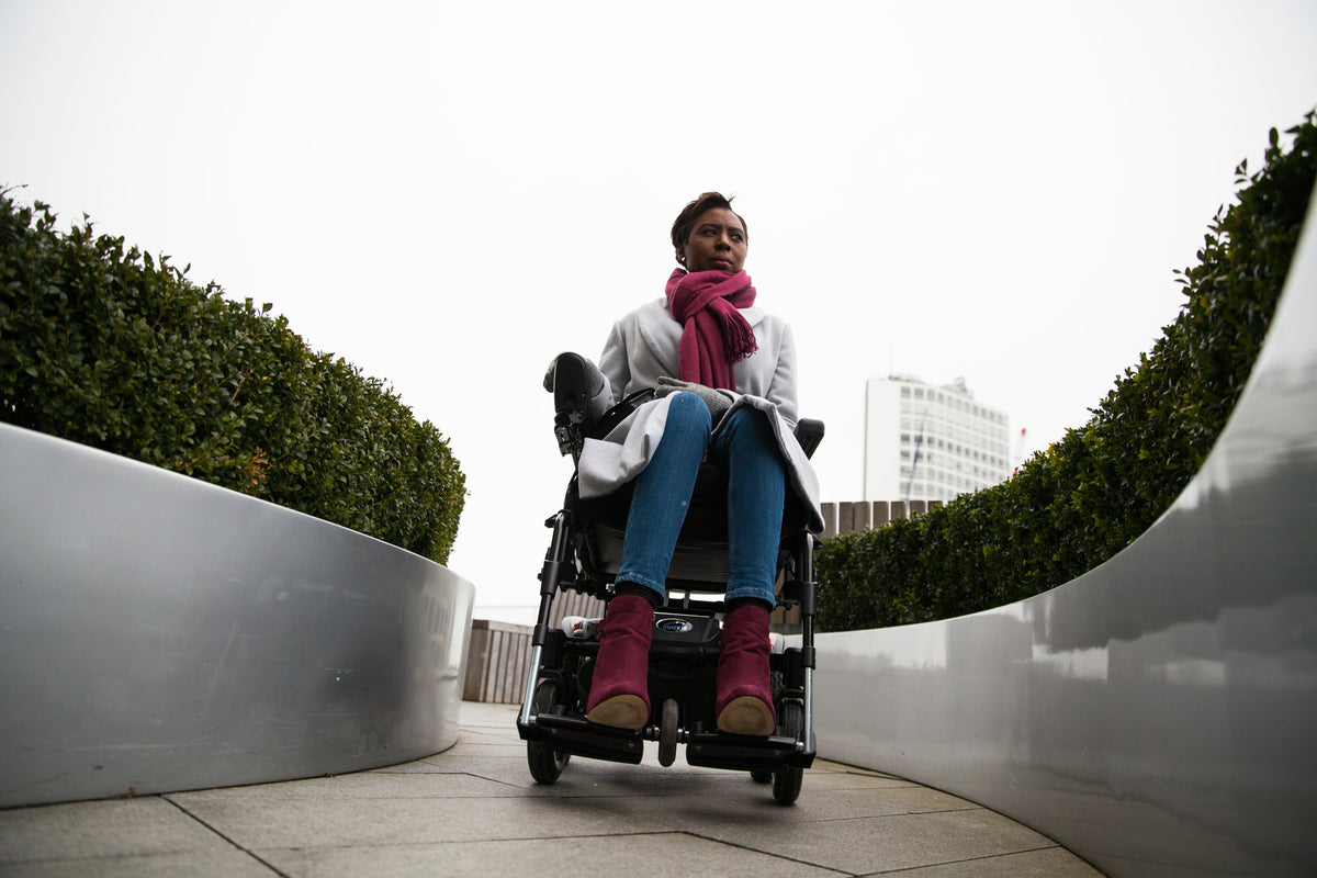 Sunrise Quickie Q100 R powerchair electric wheelchair