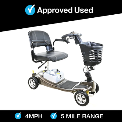 Illusion in Grey | Refurbished Mobility Scooter Oldham