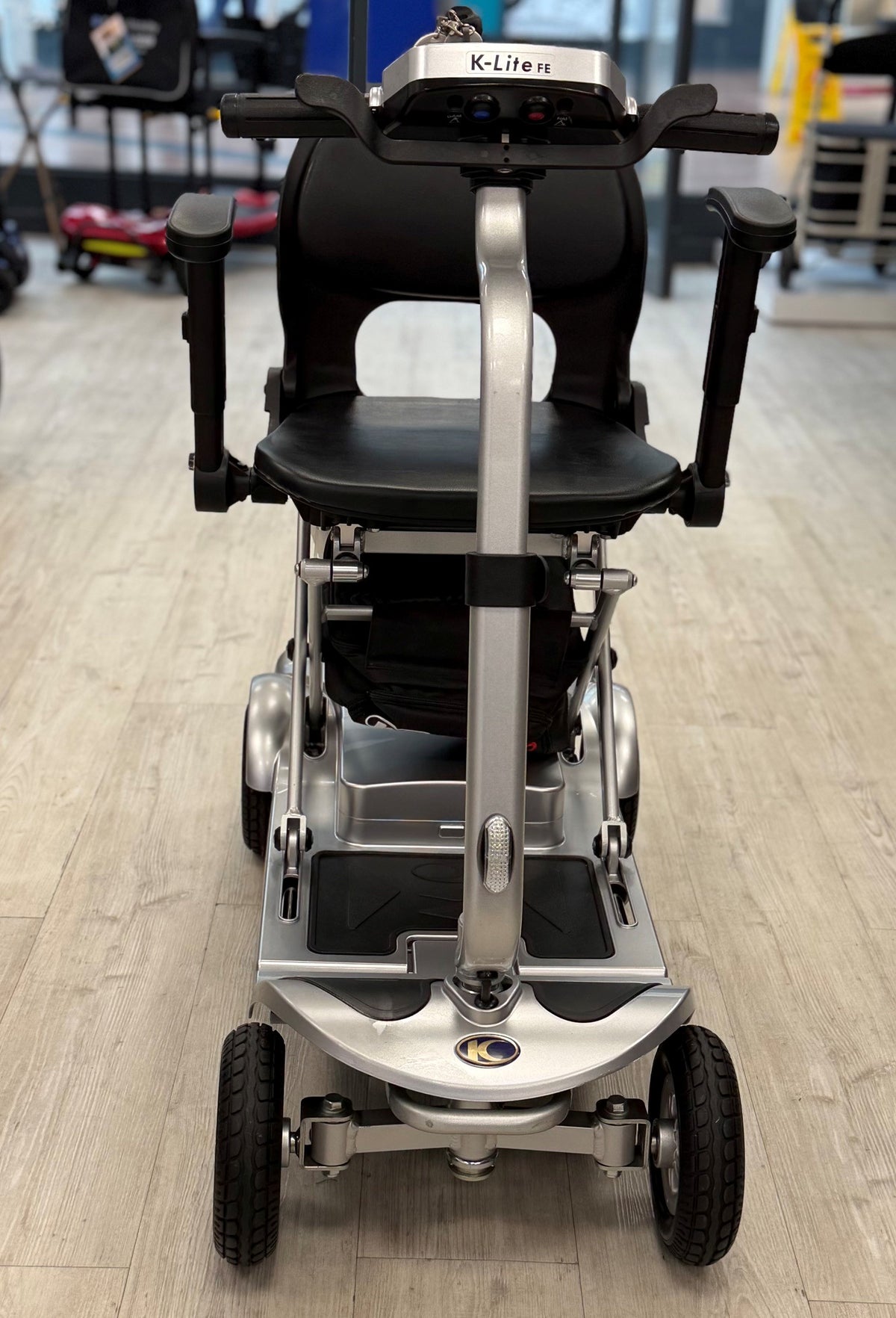 Kymco K Lite in Silver | Refurbished Mobility Scooter Warrington