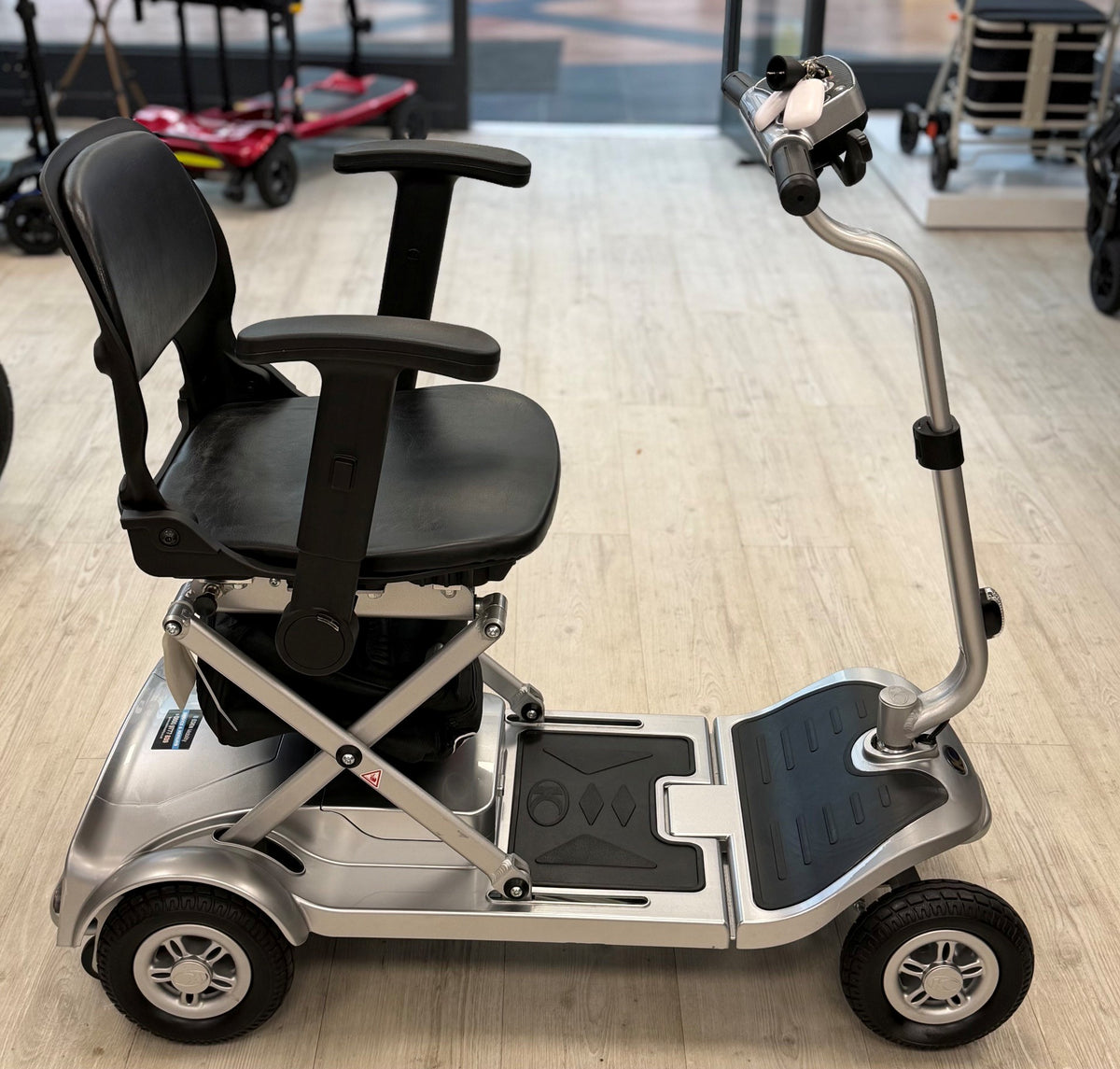 Kymco K Lite in Silver | Refurbished Mobility Scooter Warrington
