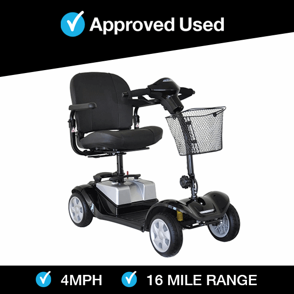 Kymco Mini Comfort In Black Refurbished Scooter Bolton Eden Mobility kymco-mini-comfort-in-black-refurbished-scooter-bolton-eden-mobility