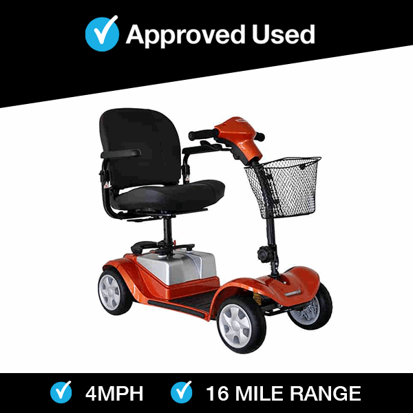 Kymco Mini Comfort (Orange) - Eden Mobility
