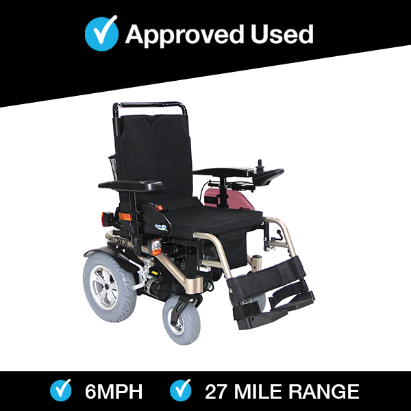 K-ACTIV (REHAB) in Metallic Mink | Refurbished Powerchair North Point