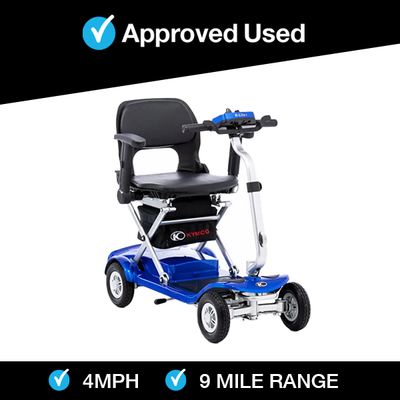Kymco K Lite in Blue | Refurbished Mobility Scooter Ripley
