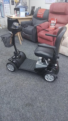 Kymco Comfort side view (black) - Eden Mobility