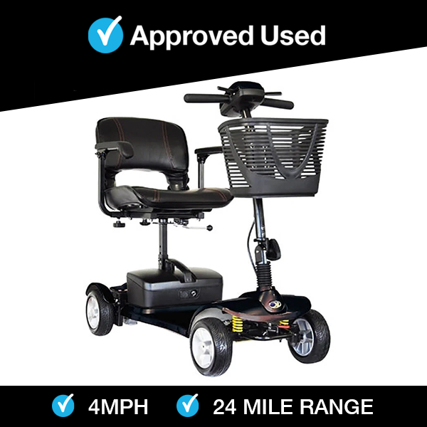 Kymco K-Lite Comfort Ali - Black | Sheffield