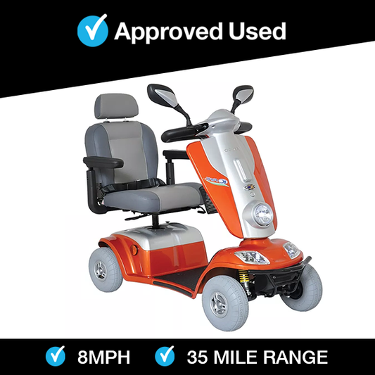 Kymco Maxi XLS (Orange) - Eden Mobility