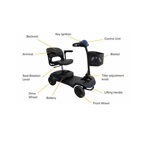 The Eden Essential - Portable Mobility Boot Scooter