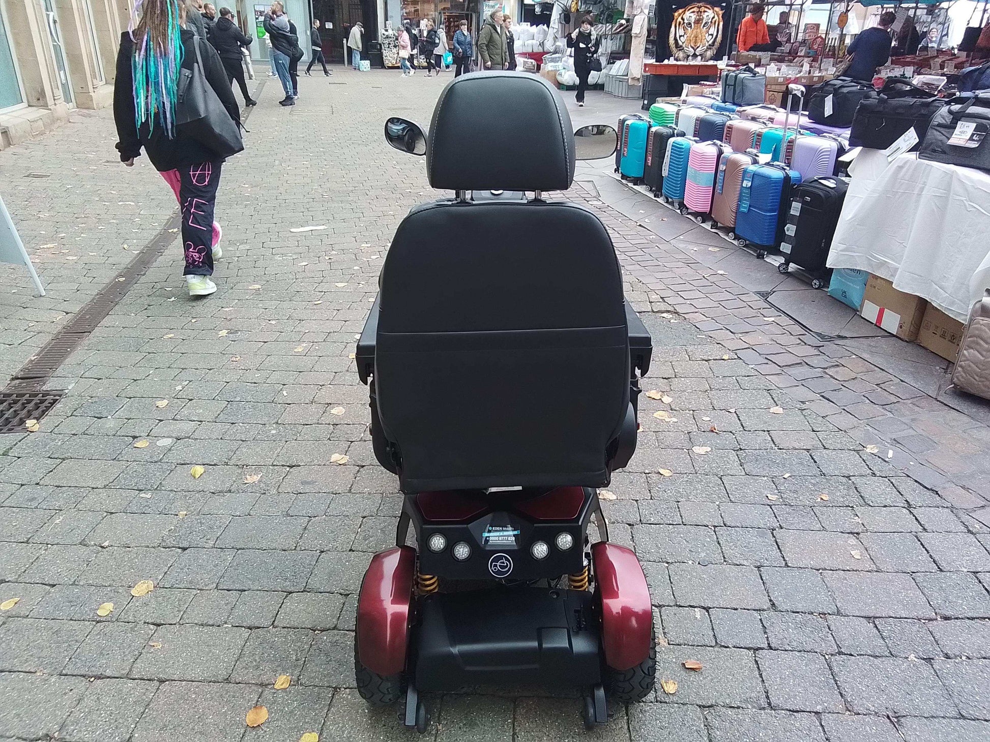Excel Roadster DX8 - Red | Mansfield - Eden Mobility