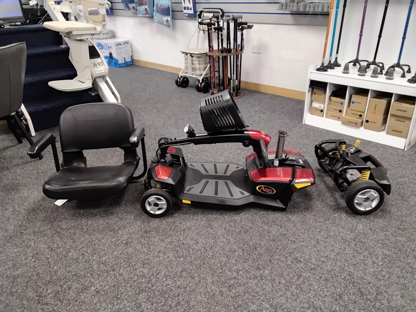 Pride Apex Rapid - Red | Chesterfield