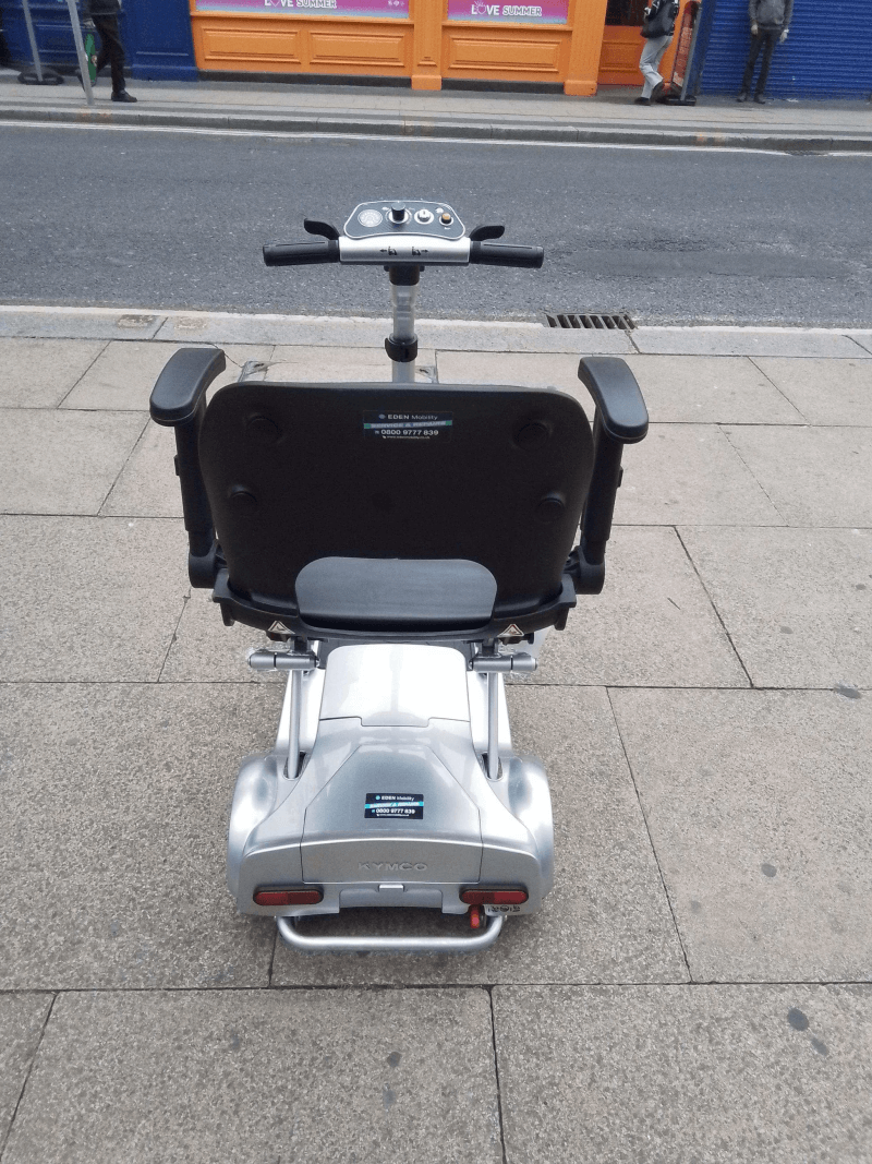 Back of Kymco K-Lite - Silver 