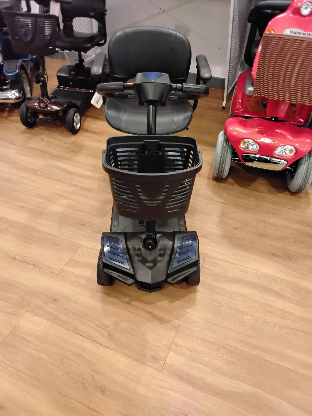Drive Style in Blue | Refurbished Mobility Scooter Bootle