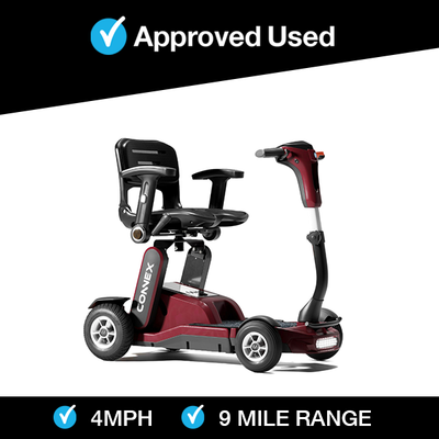 Motion Connex in Red | Refurbished Scooter Sheffield