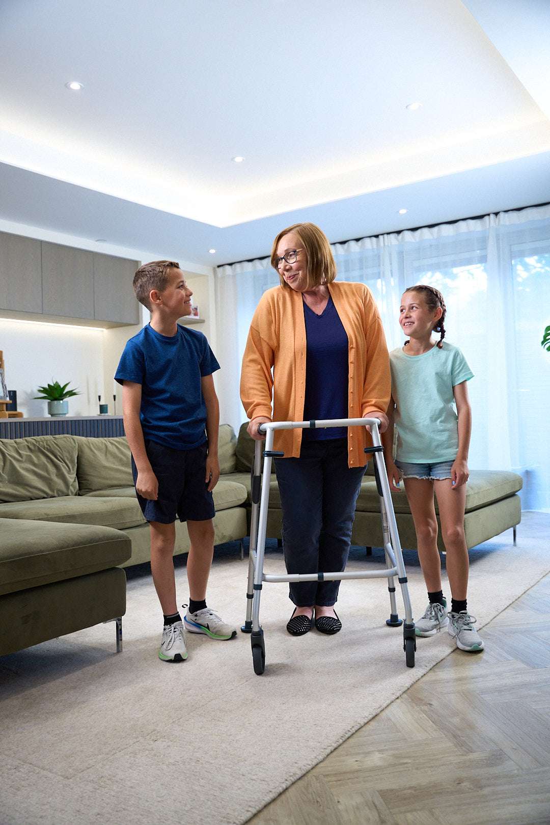 NRS Healthcare Walk Safe® Walking Frame - Eden Mobility