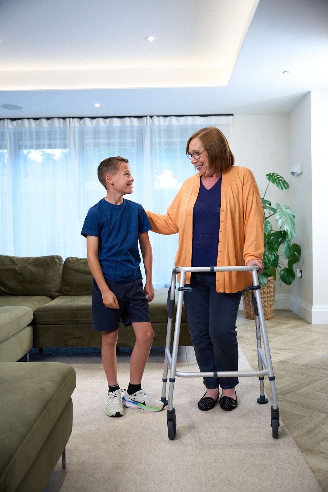 NRS Healthcare Walk Safe® Walking Frame - Eden Mobility