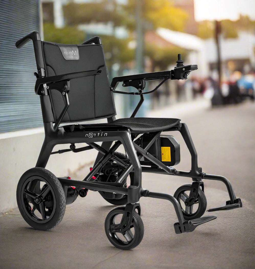 The Eden Nitron Powerchair - Carbon Fibre Electric Wheelchair - Eden Mobility